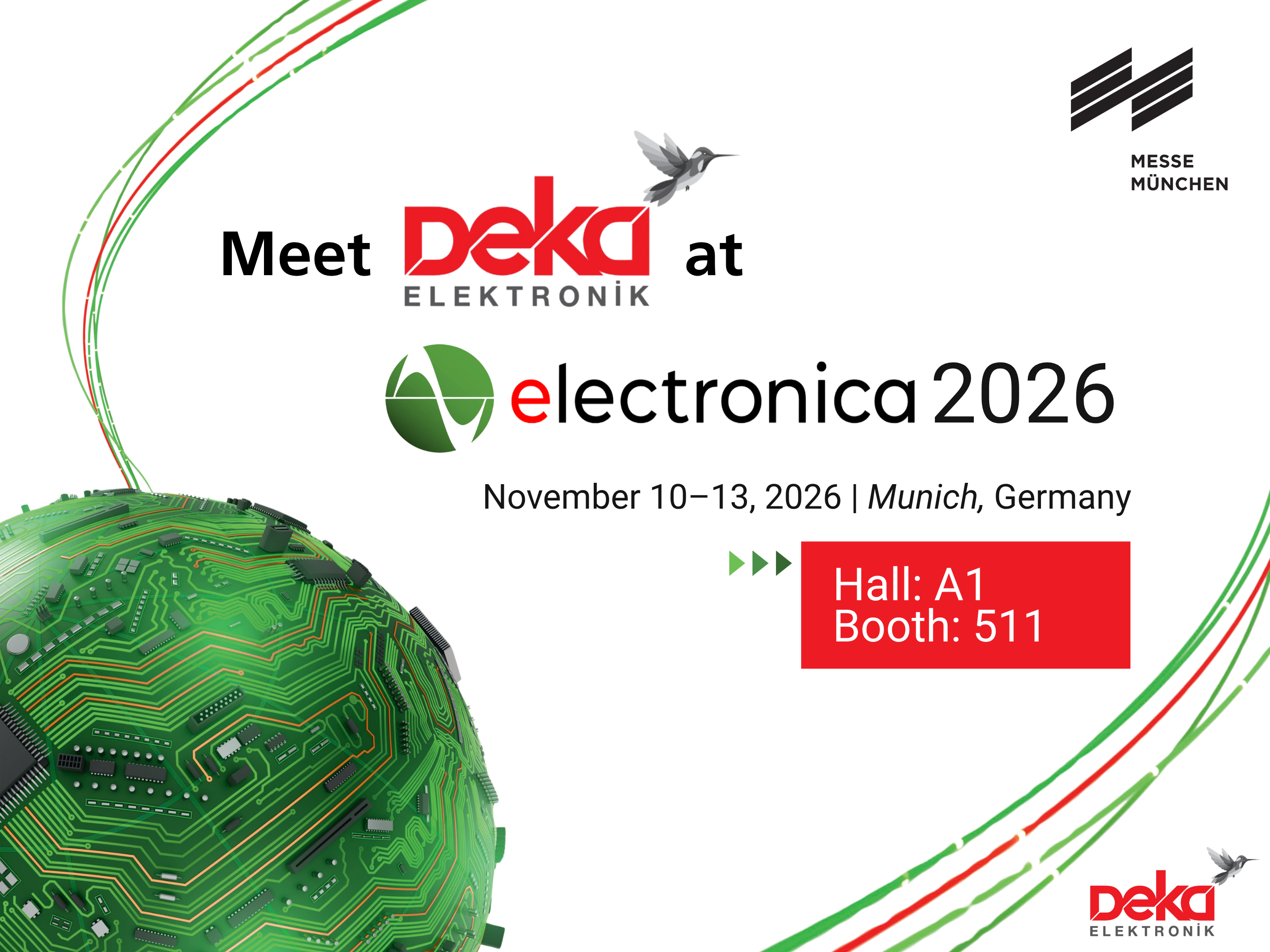 Deka, Electronica 2026 Fuarında